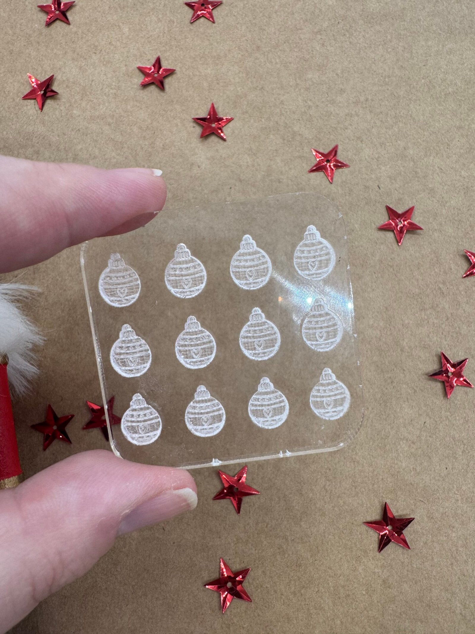 Moldes para SPRINKLES navideños (Pack de 5 + kit desmoldar) - Imagen 17