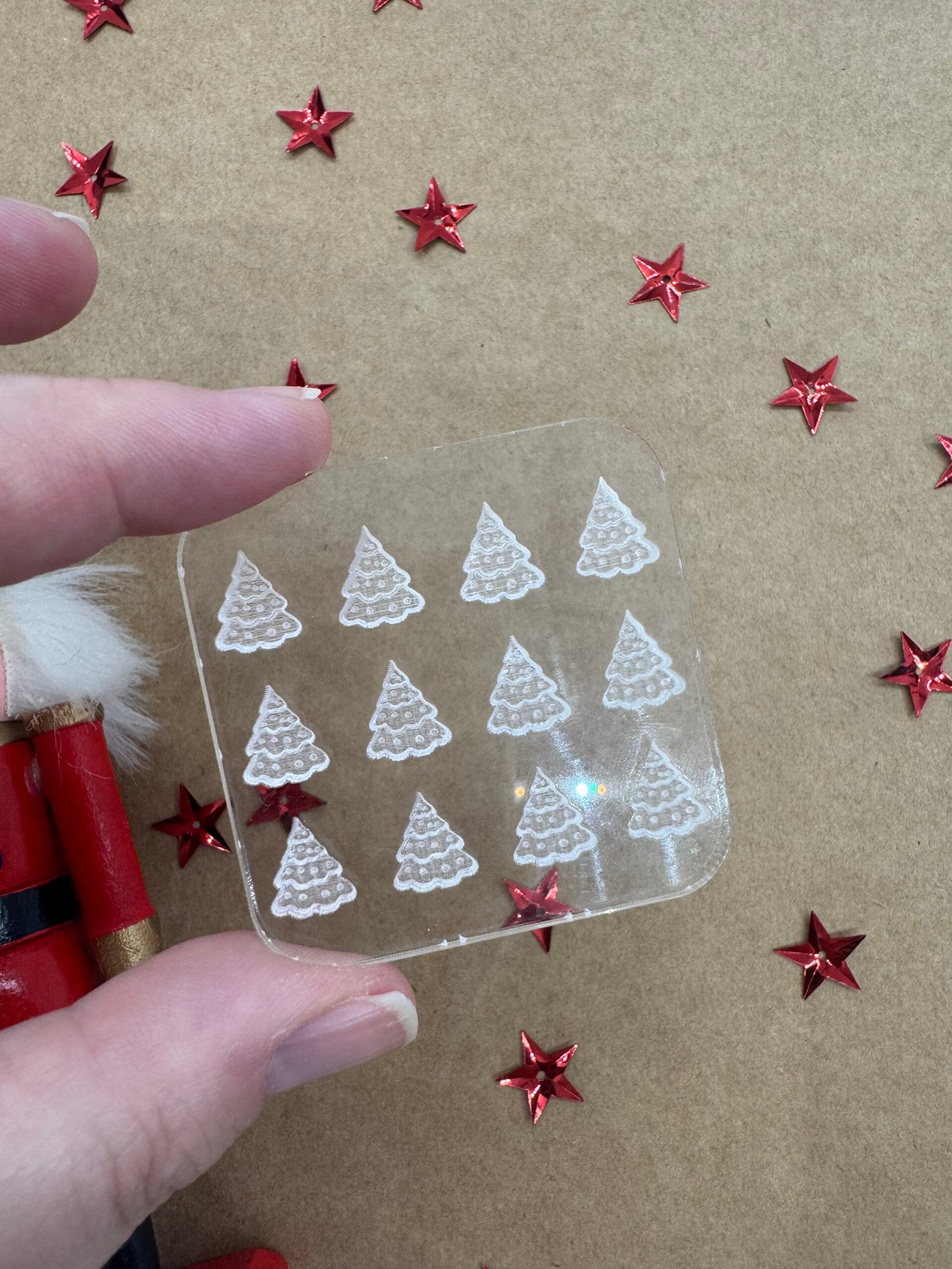 Moldes para SPRINKLES navideños (Pack de 5 + kit desmoldar) - Imagen 15