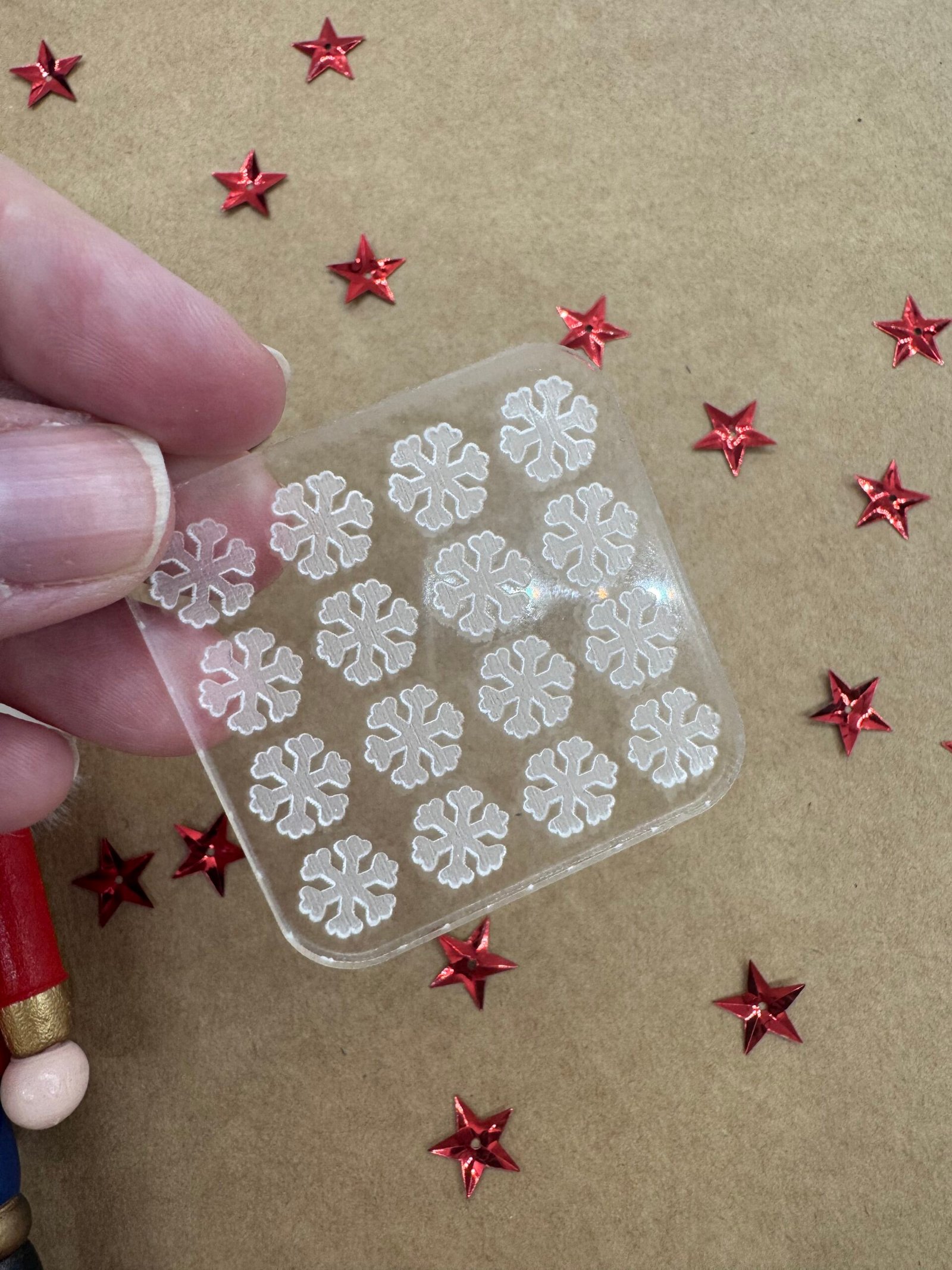 Moldes para SPRINKLES navideños (Pack de 5 + kit desmoldar) - Imagen 7