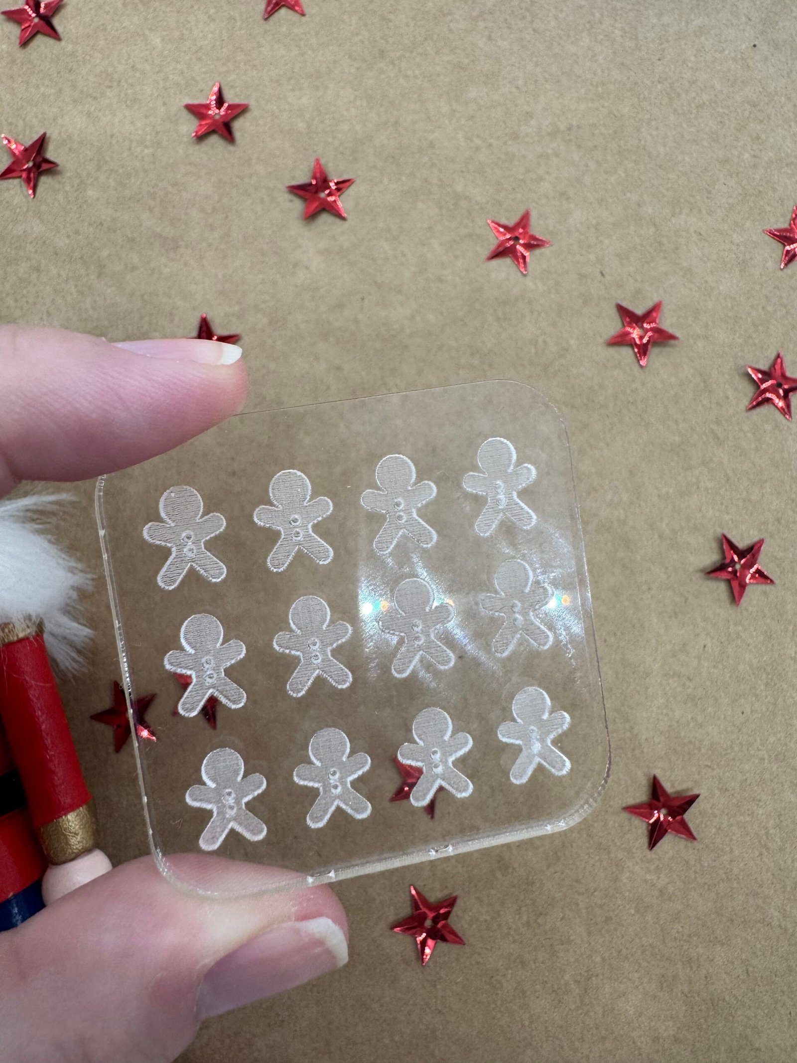 Moldes para SPRINKLES navideños (Pack de 5 + kit desmoldar) - Imagen 11