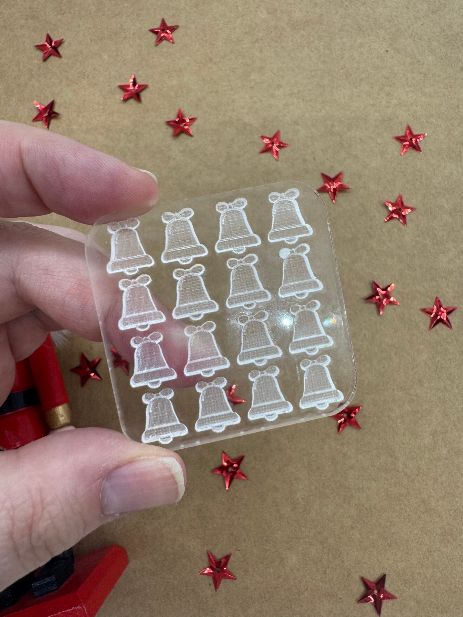 Moldes para SPRINKLES navideños (Pack de 5 + kit desmoldar) - Imagen 13