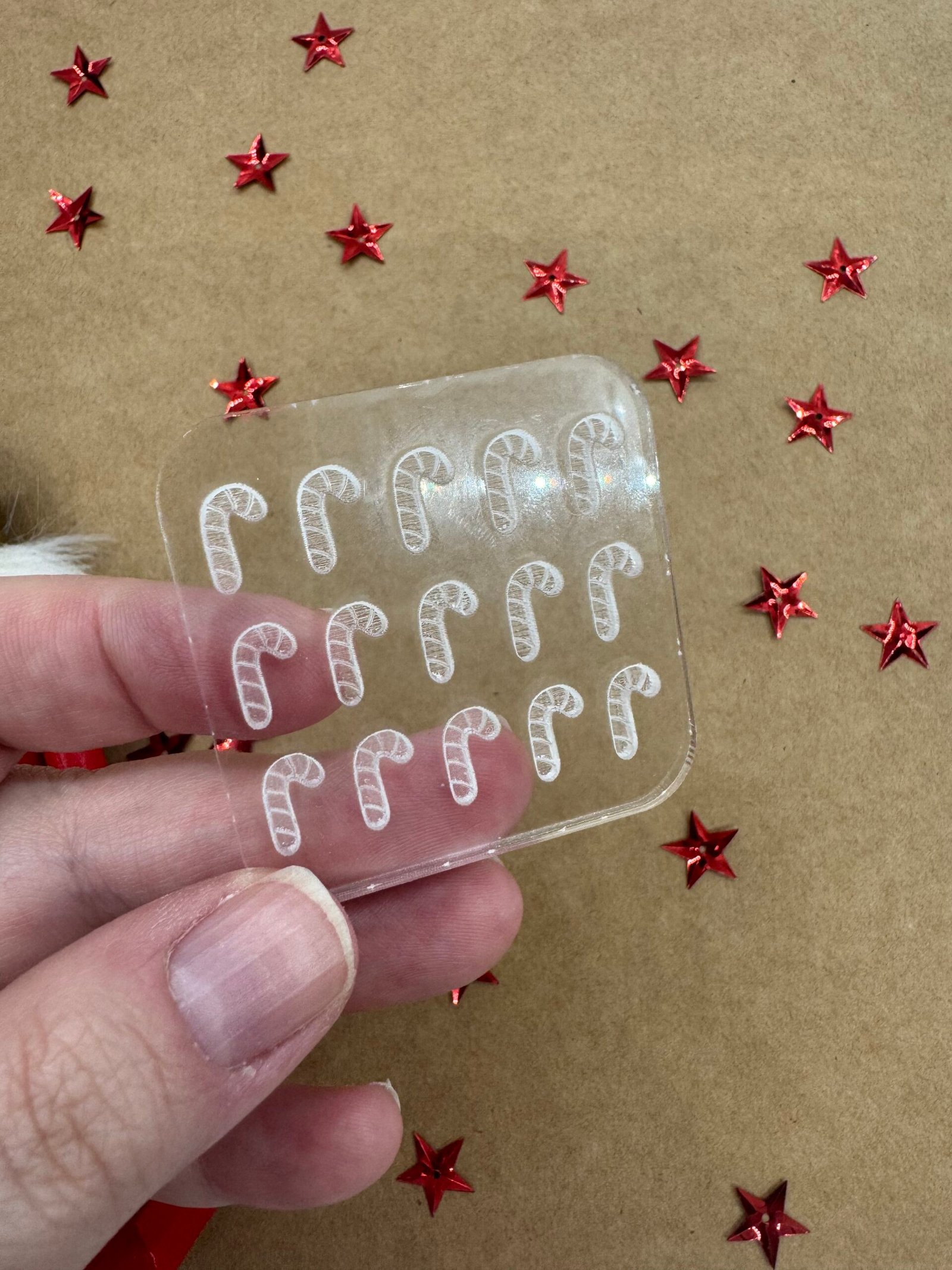 Moldes para SPRINKLES navideños (Pack de 5 + kit desmoldar) - Imagen 3